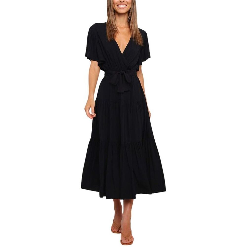 Vincent Womens  Midi Dress